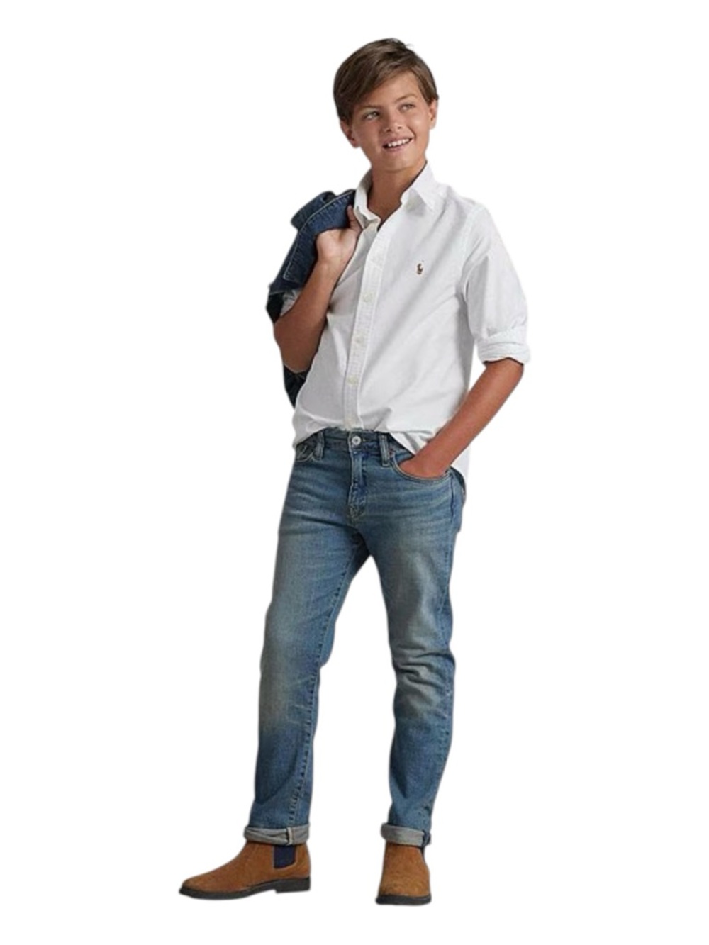 Polo Ralph Lauren boys Blue Straight Jeans size 14